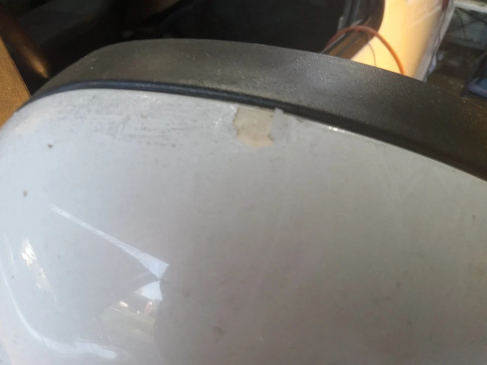 1999-04 FORD F150 F250 OEM Driver Left Power Door Mirror White Foto 4 de 4