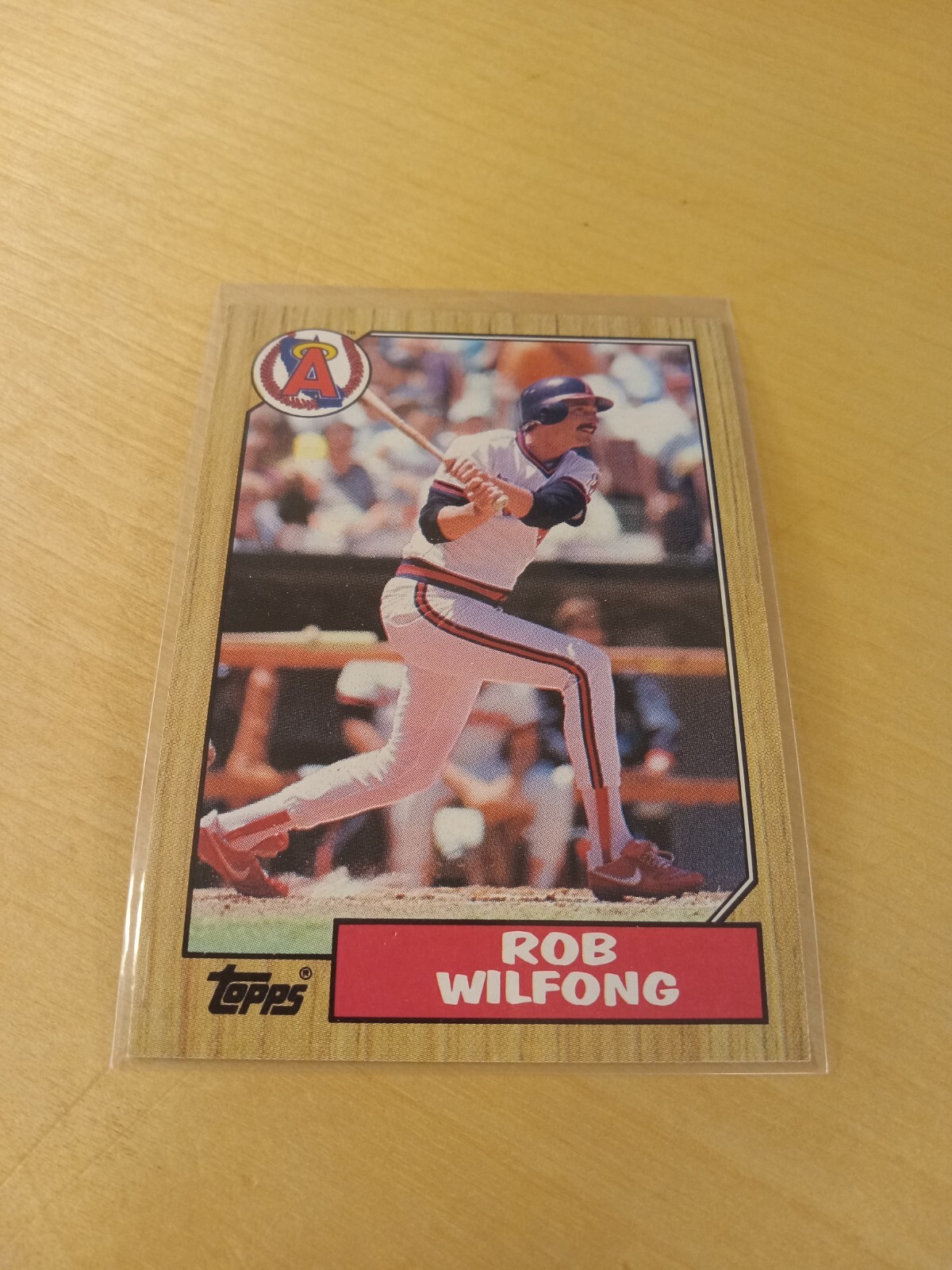 1987 Topps 251 ROB WILFONG California Angels Baseball Card, 2nd Base, Star (NM) eBay