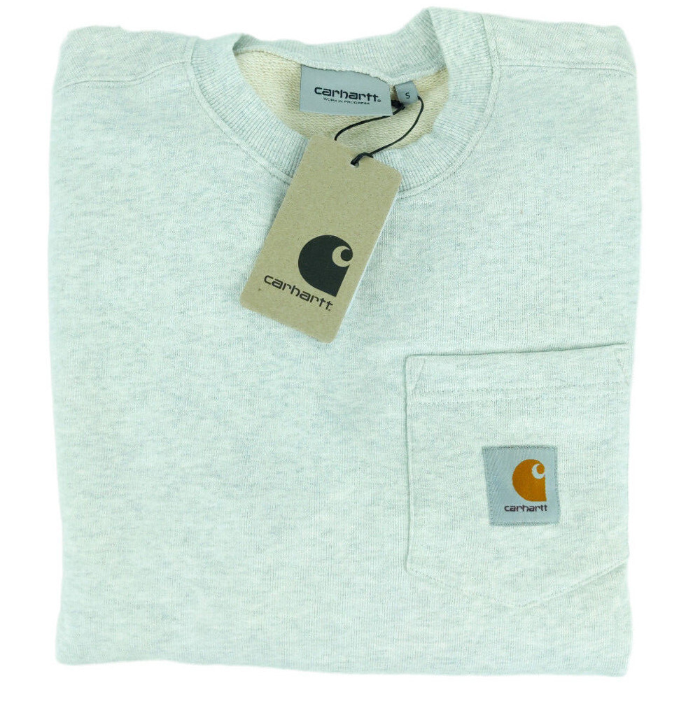 スウェット・トレーナー Carhartt WIP x IAB Studio Pocket Sweatshirt Grey Heather Carhartt Wip CARHARTT WIP X IAB STUDIO POCKET SWEATSHIRT