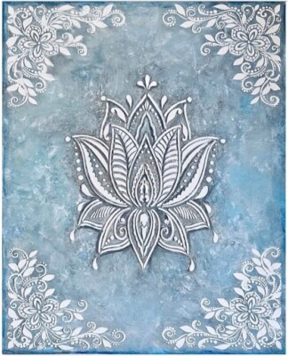 ''Mandalay of Happy Thoughts''_ Poster 12 x 19_no frame_ US.