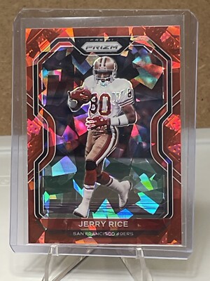 2020 Panini Prizm Red Ice #291 Jerry Rice SP 49ers