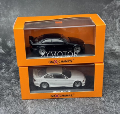 MINICHAMPS 1/43 BMW M3 E36 GTR 1993 Metal Diecast Model Car White