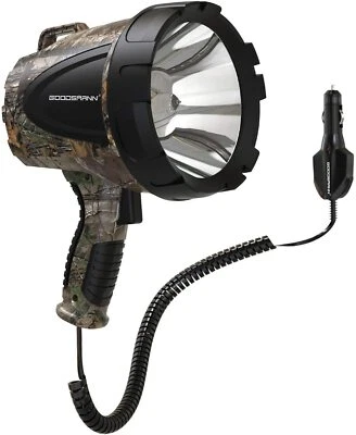GOODSMANN Spotlight Camo Hunting Spot Lights 12 Volt Marine Spotlight 1500 Lumen