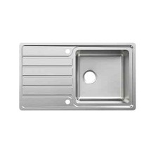 Cooke & Lewis Apollonia 1 Bowl & drainer 500mm x 864mm SINK ONLY 1A