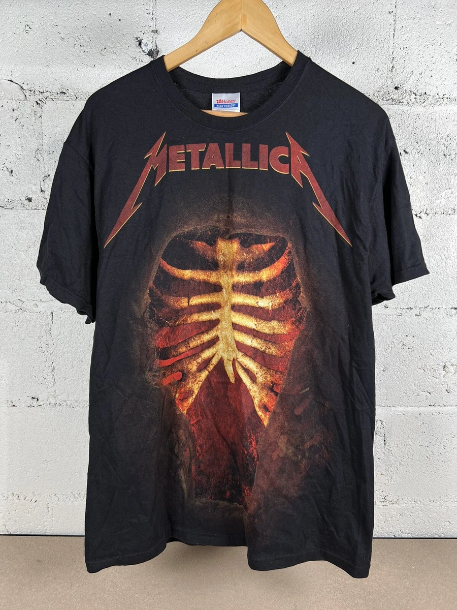Vintage Metallica T-Shirt Size L Death Magnetic | eBay