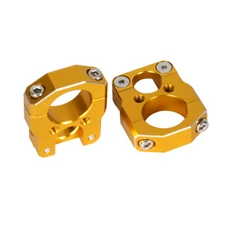 Gold HandleBar Brake & Clutch Line Hose Cable Guide Clamp For Honda Monkey 125