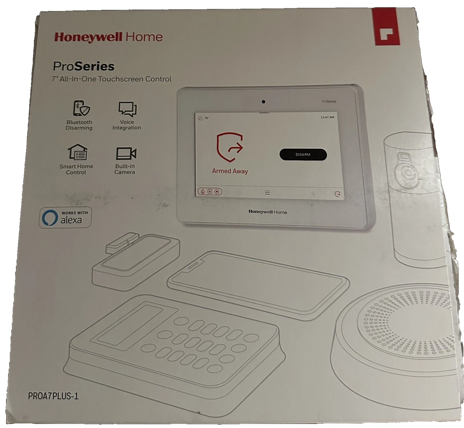 Honeywell Wi-Fi Sensores de Seguridad para el Hogar y Detectores de Movimiento