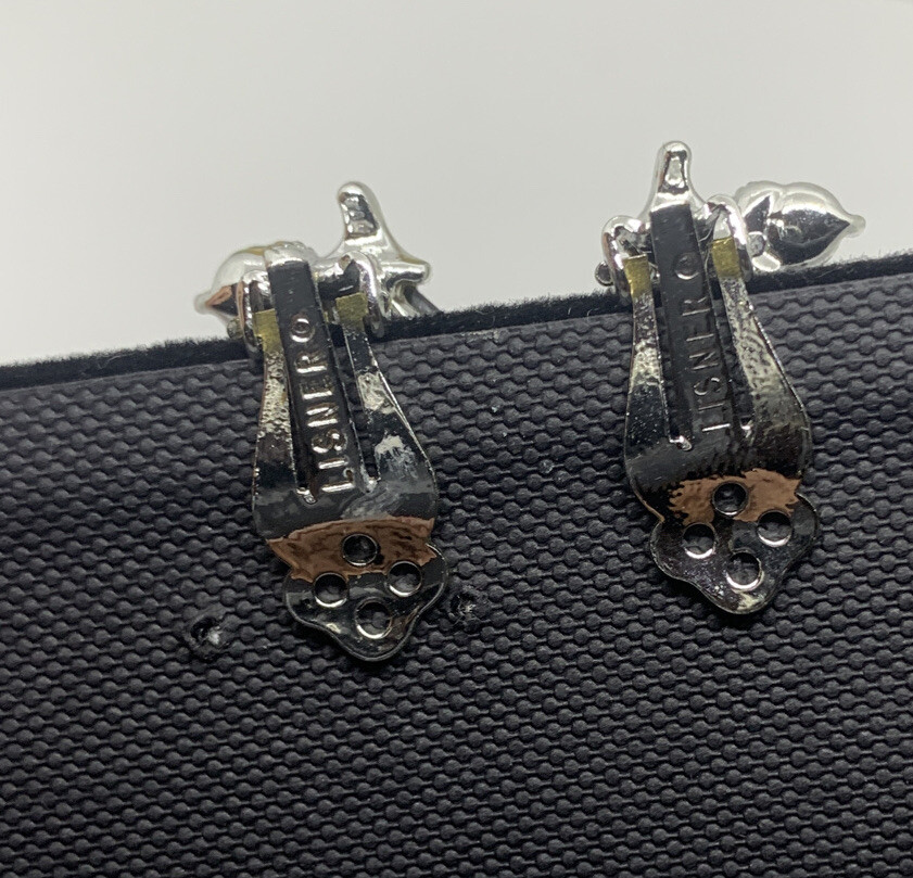 Vintage LISNER SIGNED BLACK TREE LEAF THERMOSET P… - image 6