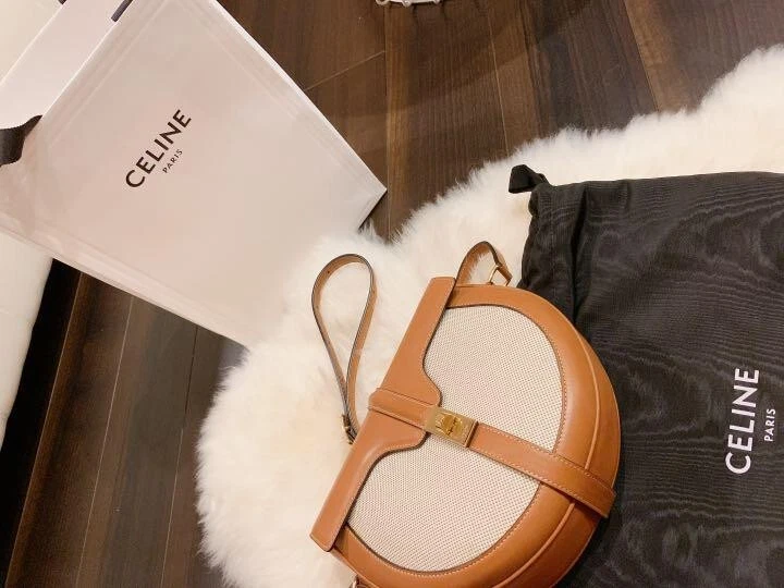 Celine Small Leather Besace