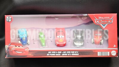 DISNEY PIXAR CARS SALT FEVER REVO KOS NILE SPEEDCONE DATZ JAMMIN 5 PACK SAVE 6%