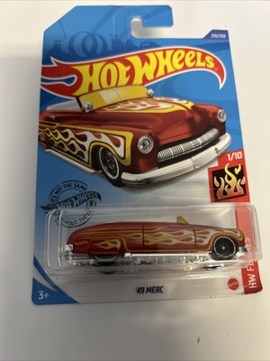 ミニカー Hot WHeels '49 MERC Hot Wheels '49 Drag Merc 1:64 Lot of 2 1949 Mercury Purple with