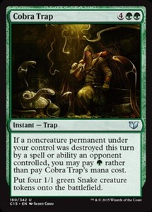 Cobra Trap x4 - Commander 2015 - NM-Mint, English - Commander 2015