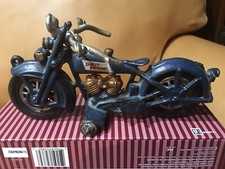 XONEX HARLEY-DAVIDSON CAST IRON MOTORCYCLE NO RIDER.