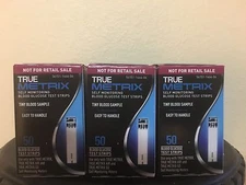 150 TRUE Metrix Glucose Diabetic Test Strips by Trividia Exp 1 year OR LATER