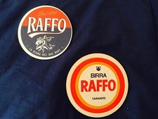 ???? 2 SOTTOBICCHIERI BIRRA RAFFO beermats Corriere GRATIS