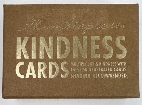 Thimblepress Kindness Cards Multiply Joy & Kindness 50 Cards Opened Box