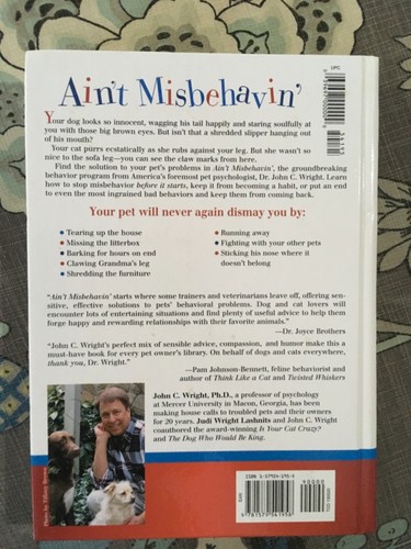 Ain't Misbehavin: The Groundbreaking Program for Happy, Well-Behaved Pets and Th - Picture 2 of 3
