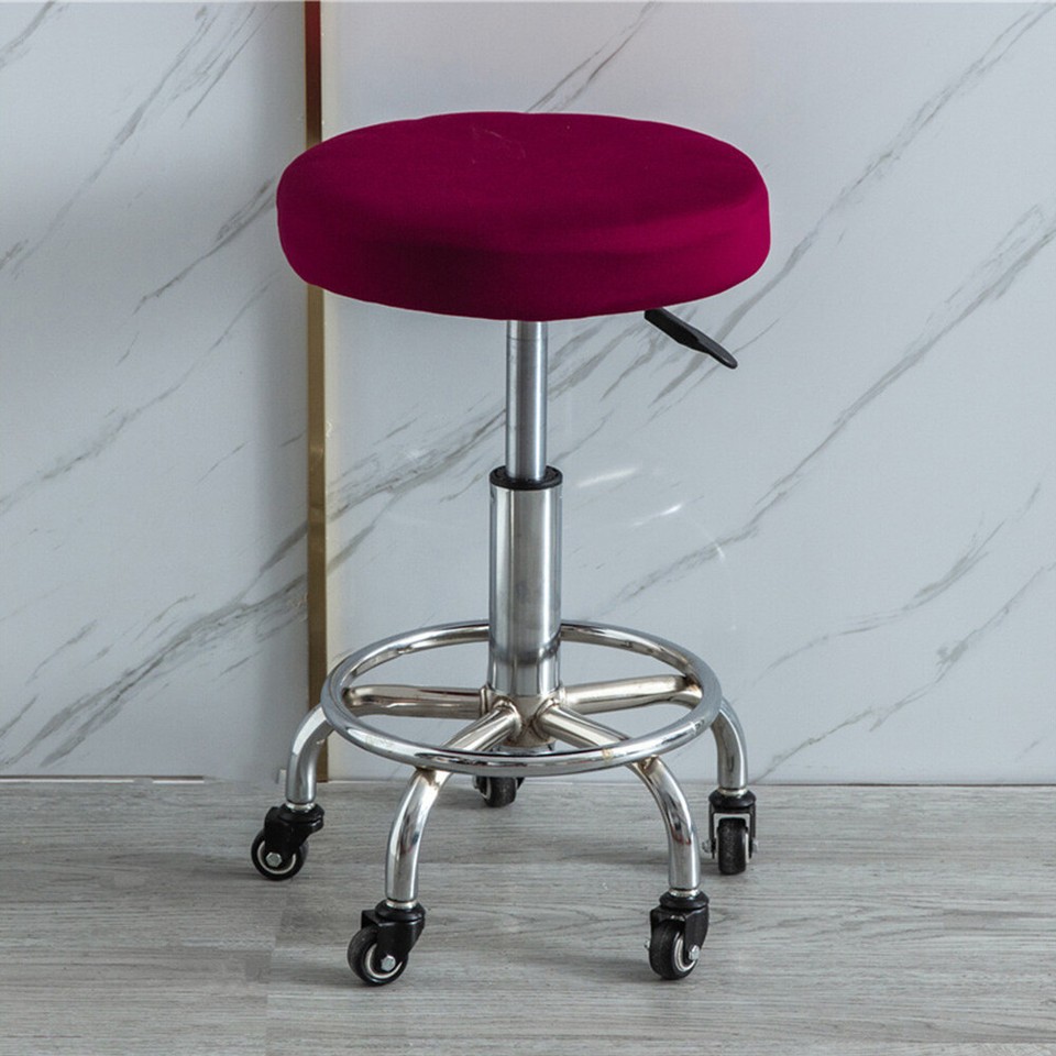 Elastic Square Bar Stool Cover Chair Protector Seat Cushion Slipcover