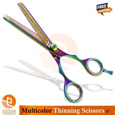 NEW Hair Cutting Scissors Double Thinning Hairdressing Shears Multicolor