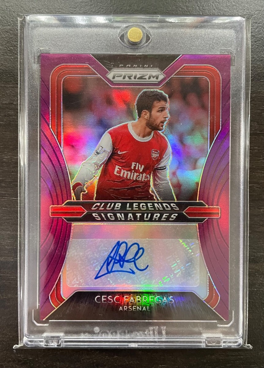 Panini National Treasure Fabregas 掛け合う Auto