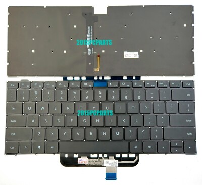 For Huawei MateBook D 14 NbB-WAH9 WAH9P NbB-WAE9P Nbl-WAQ9R Keyboard Backlit US