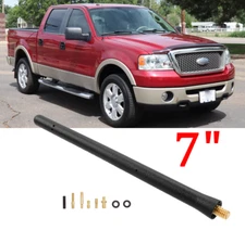 7" inch Black Short Antenna Mast Rod Radio AM/FM For FORD F-150 F150 05-2008