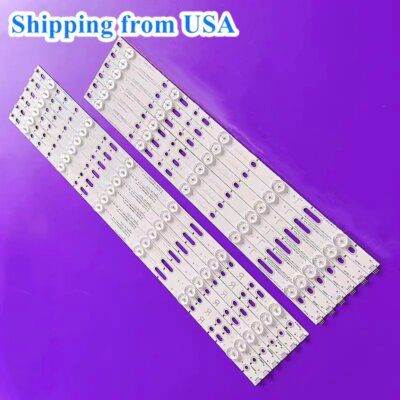 Replacement LED Strips Backlight For Sharp 50" TV Models LC-50LB371C, 50LB481U, 50PUT6400 & More