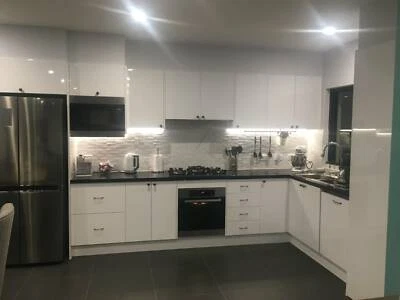 Kitchen Cabinets With 2pac Gloss White Flat Door Other Kitchen