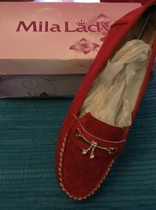mila suede loafers