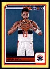 2023-24 Hoops #137 Jordan Poole Yellow