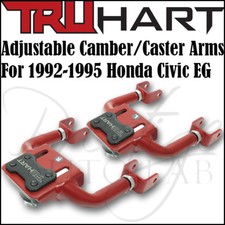 Truhart Front Adjustable Camber Caster Control Arms Kit For Honda Civic 92-95 Eg