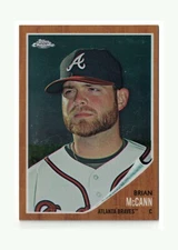 2011 Topps Heritage Chrome #C194 Brian McCann /1962