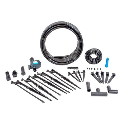 DIG Watering Automatic Micro Sprayer Drip Irrigation Landscape Kits, Black