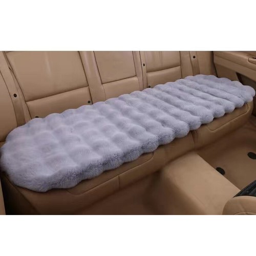 Fake Rabbit Fur Winter Car Seat Cushion Front Rear Seat Cover Thick Plush Soft - Picture 23 of 36
