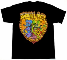 Burnin Love Ed Big Daddy Roth Rat Fink Shirt Black Classic Unisex S-5XL 1G0215