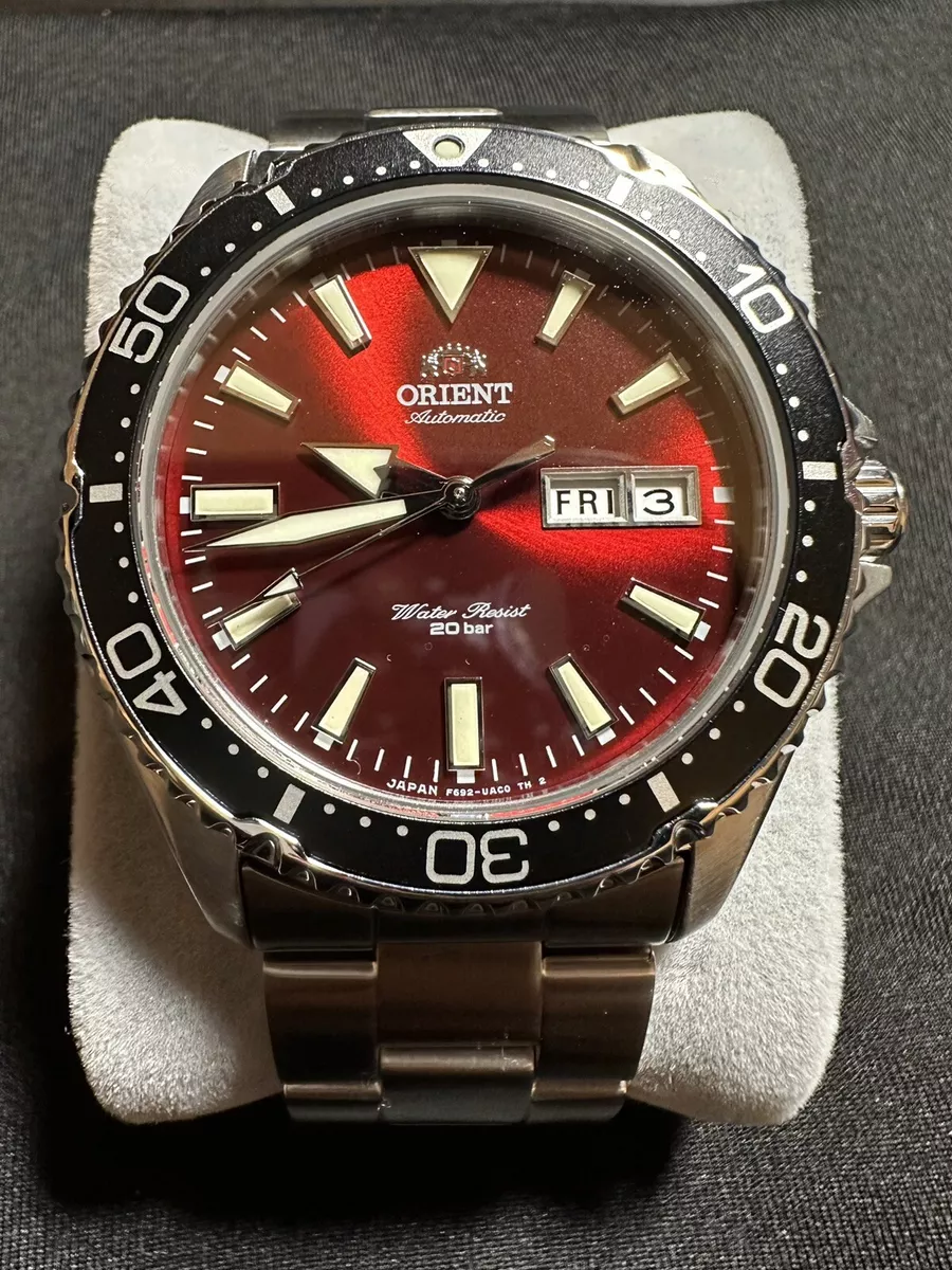 Orient Kamasu Mako II Red Burgundy RA AA0003R19B