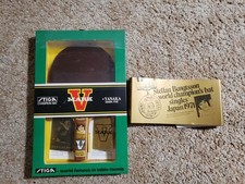 Stiga Stellan Bengtsson Yasaka Mark V Paddle New Open Box Unused 1970s Bat