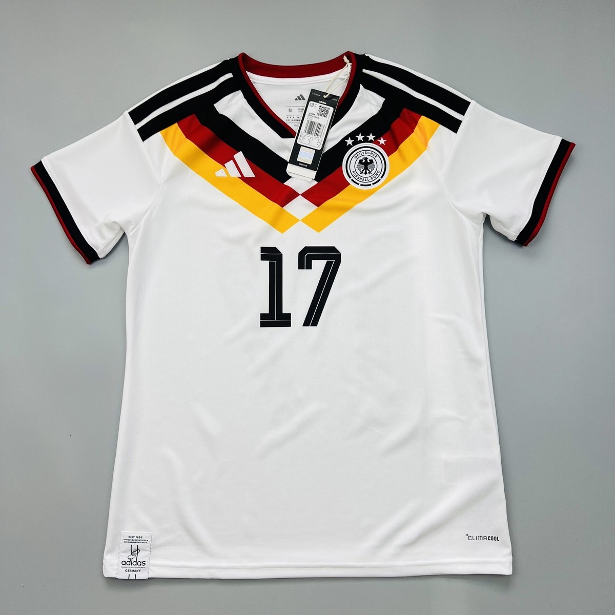 Wirtz Germany Team Jersey 2026 Home Soccer Football Shirt Adidas