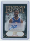 2024 -25 Topps Finest Josh Hart Autograph Black Refractor 22/25 Auto