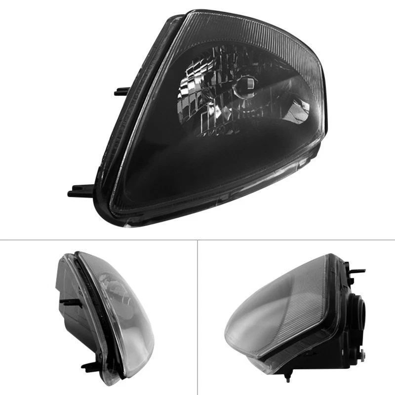 For Mitsubishi Eclipse 00-05 Driver & Passenger Side Black Euro Headlights Foto 2 de 4