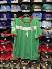 Mexico 2006 Rafa Marquez World Cup Green Jersey (Sz L) 