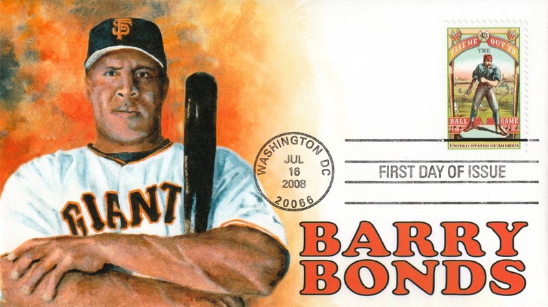2008 Take Me Out to the Ball Game  "Barry Bonds - Giants"  -  Hi-Density EmPrint