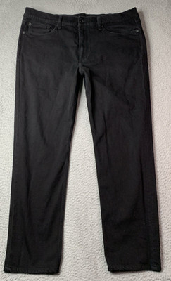 Rag & Bone Jeans Mens Size 38 Black Fit 2 Slim Inseam 28'' Cotton Blend Jeans