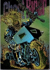 1994 Fleer Marvel Universe 3 Ghost Rider Power Blast Rainbow