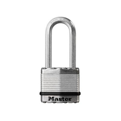 Master Lock Excell  Laminierter Stahl Vorhängeschloss 45mm - 51mm Bügel MLKM1LH