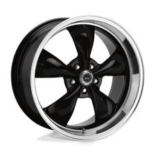17x8 0 American Racing Torq Thrust M Gloss Black 5x120.65 Wheel Rim Qty 1
