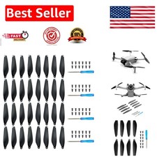 Aerodynamic Silver Propellers Set for DJI Mini 3 - 32 Pcs with Installation Kit
