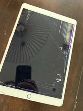 Cracked Screen * WI-FI ONLY* Apple iPad Pro (10.5-inch) 64 GB Rose Gold Charges