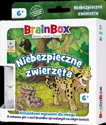 BrainBox. Niebezpieczne zwierzęta (wersja kieszonkowa) - Rebel