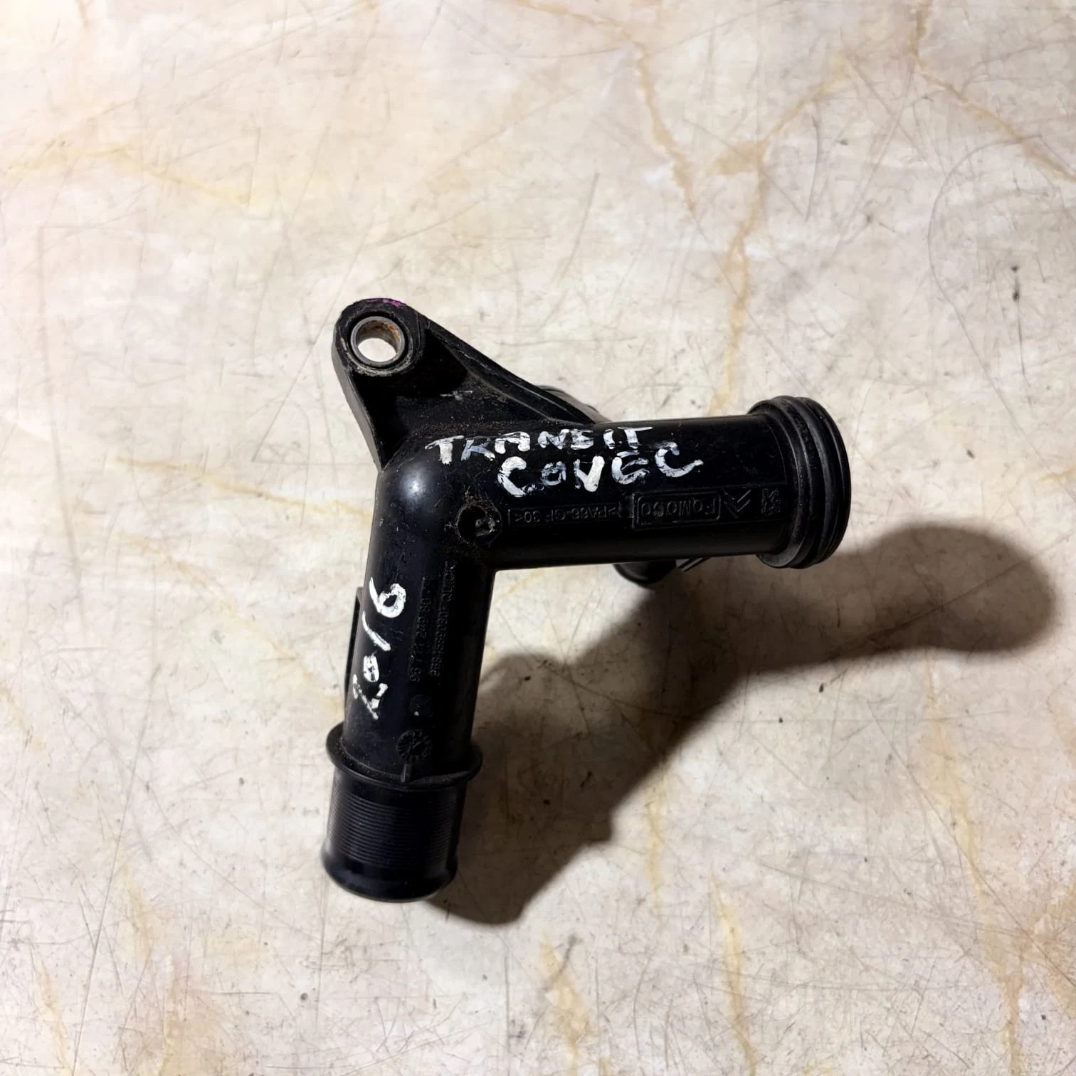 Ford Transit Connect 1.6 TDCi coolant connector housing actual item